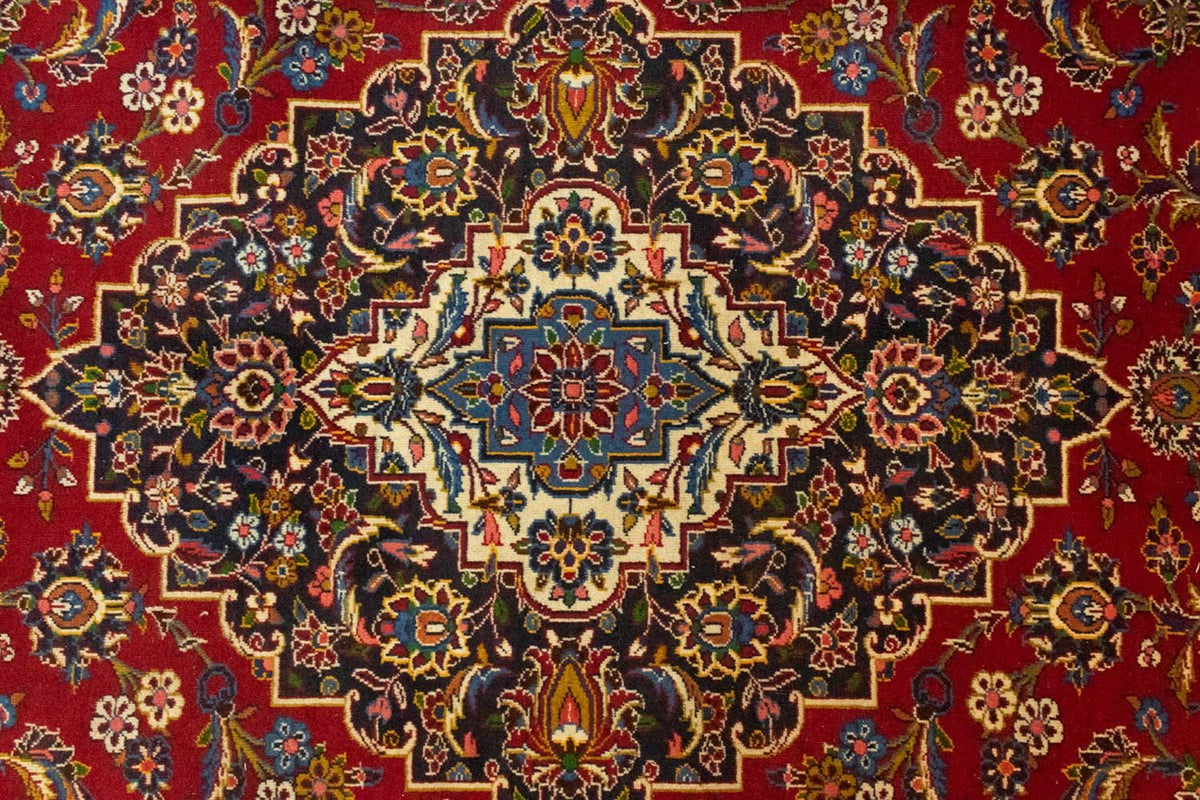 Perser Rug - Keshan - 391 x 294 cm - red