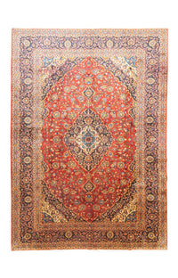 Perser Rug - Keshan - 410 x 310 cm - red