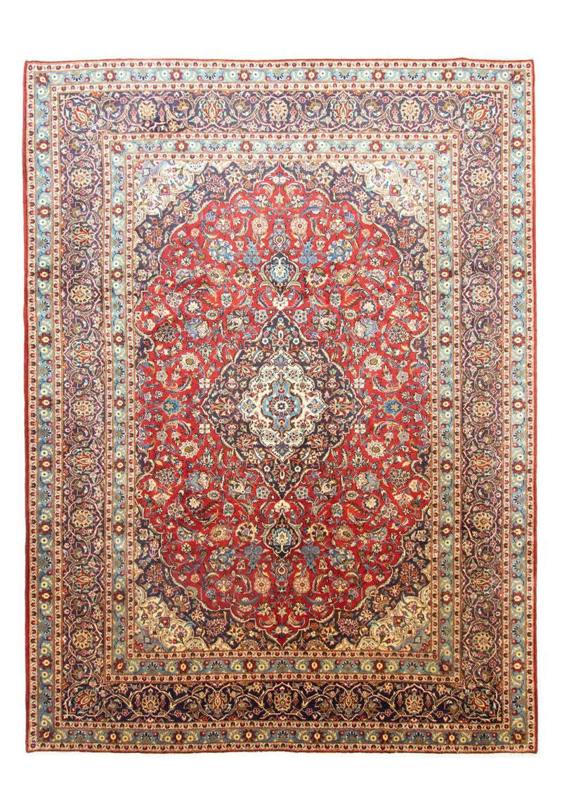 Perser Rug - Keshan - 384 x 280 cm - red