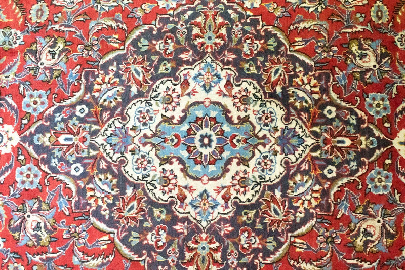 Perser Rug - Keshan - 384 x 280 cm - red
