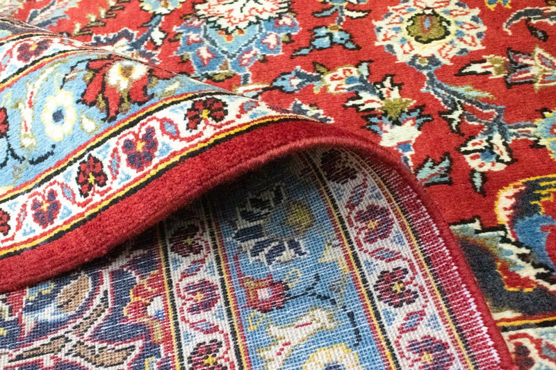 Perser Rug - Keshan - 384 x 280 cm - red