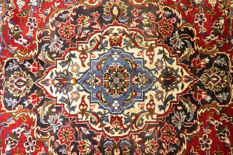 Perser Rug - Keshan - 420 x 291 cm - red