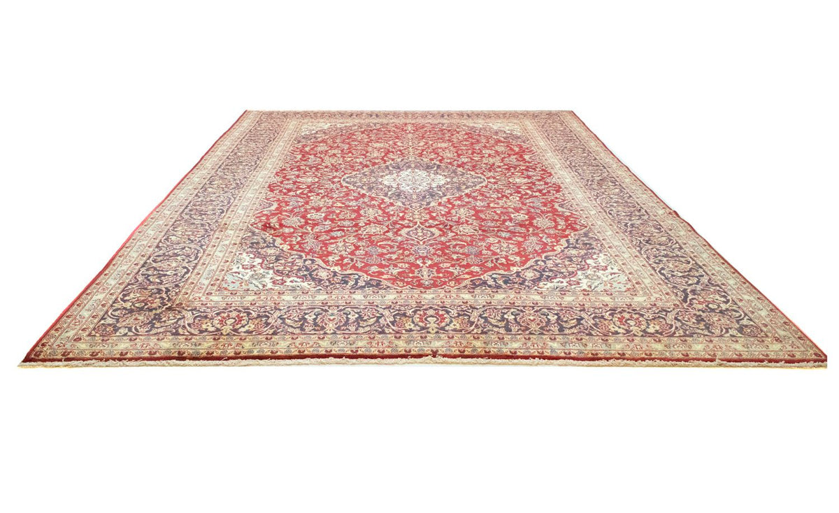 Perser Rug - Keshan - 412 x 300 cm - red