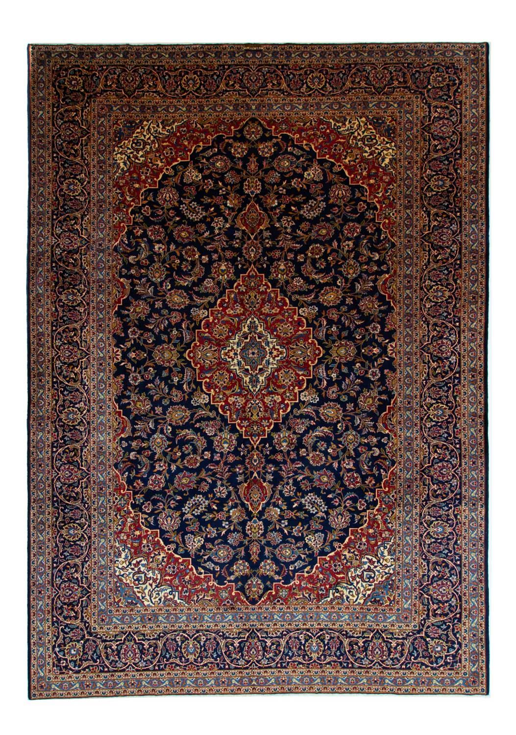 Perser Rug - Keshan - 419 x 298 cm - blue