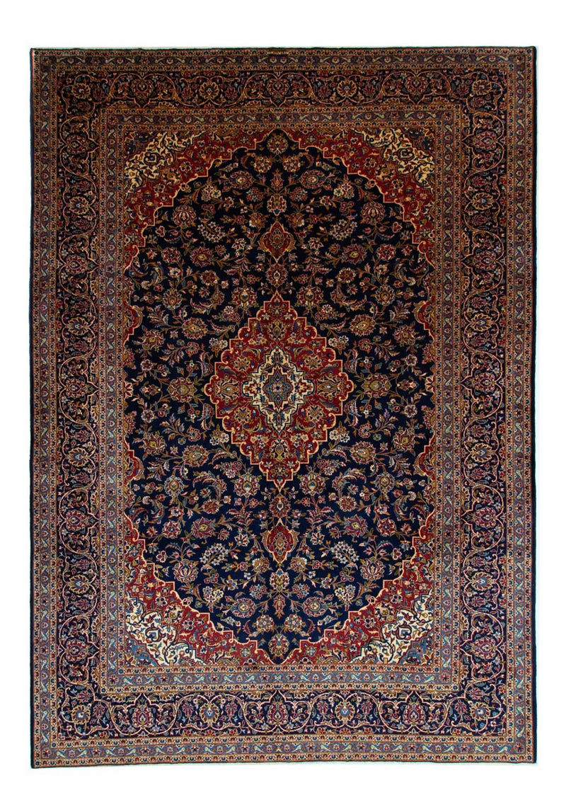 Perser Rug - Keshan - 419 x 298 cm - blue