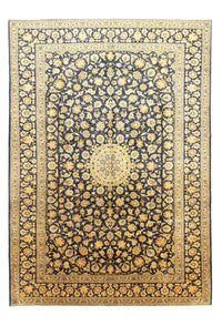 Perser Rug - Keshan - 423 x 298 cm - blue