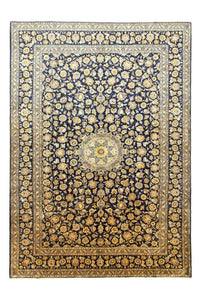 Perser Rug - Keshan - 431 x 308 cm - blue
