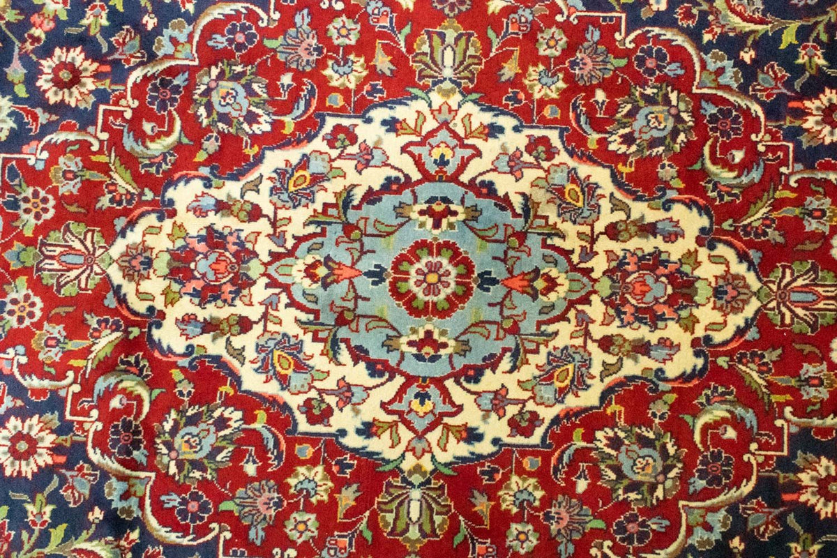 Perser Rug - Keshan - 433 x 300 cm - blue