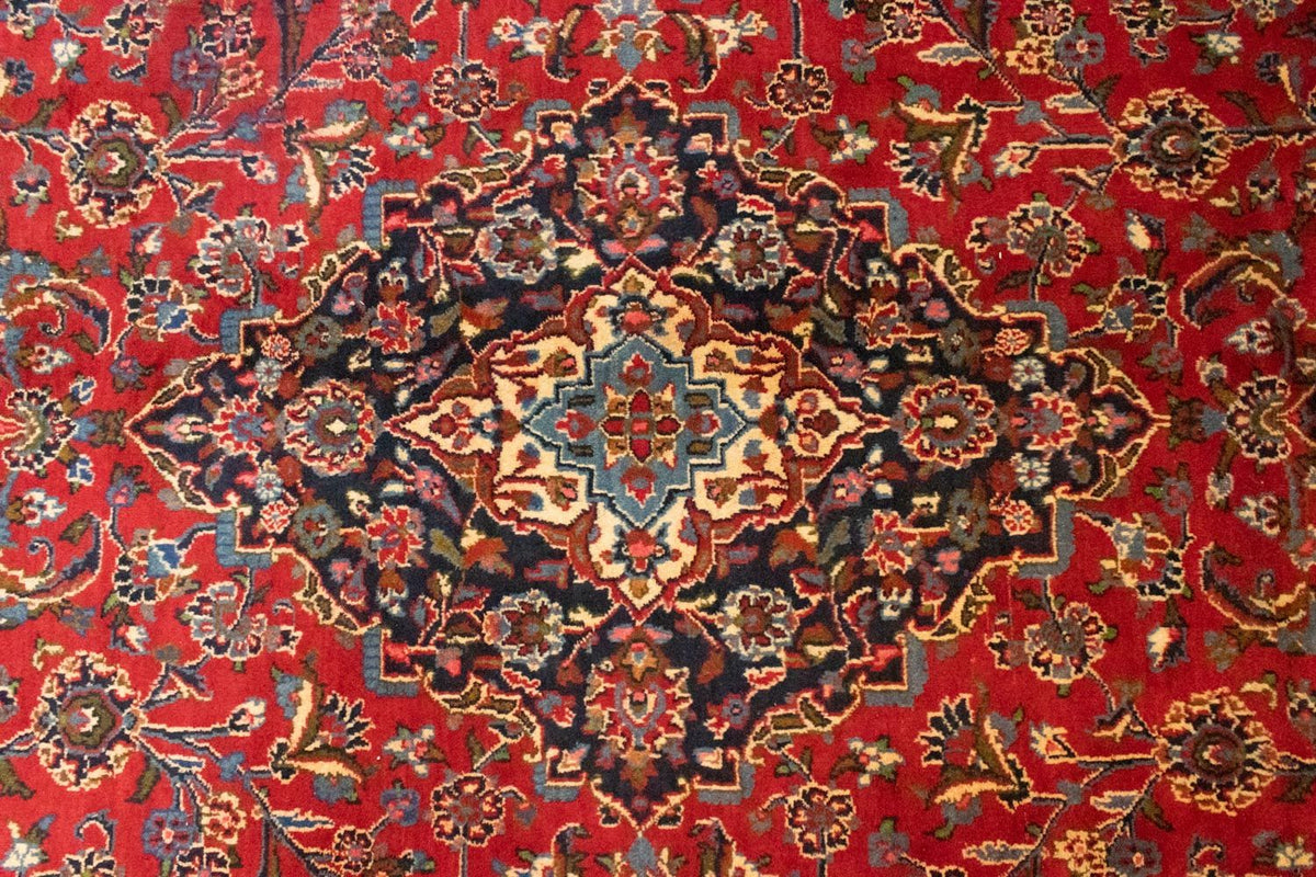 Perser Rug - Keshan - 375 x 292 cm - red