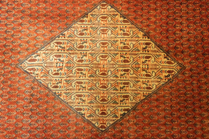 Perser Rug - Mir - 300 x 206 cm - orange