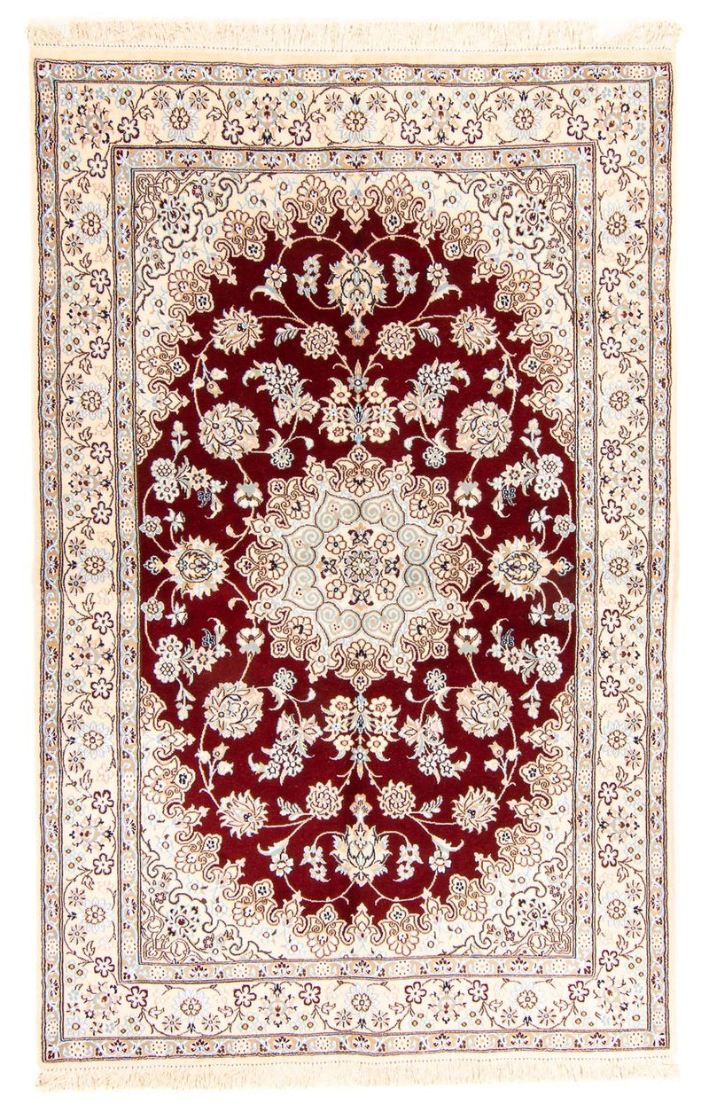 Perser Rug - Nain - Royal - 241 x 153 cm - dark red