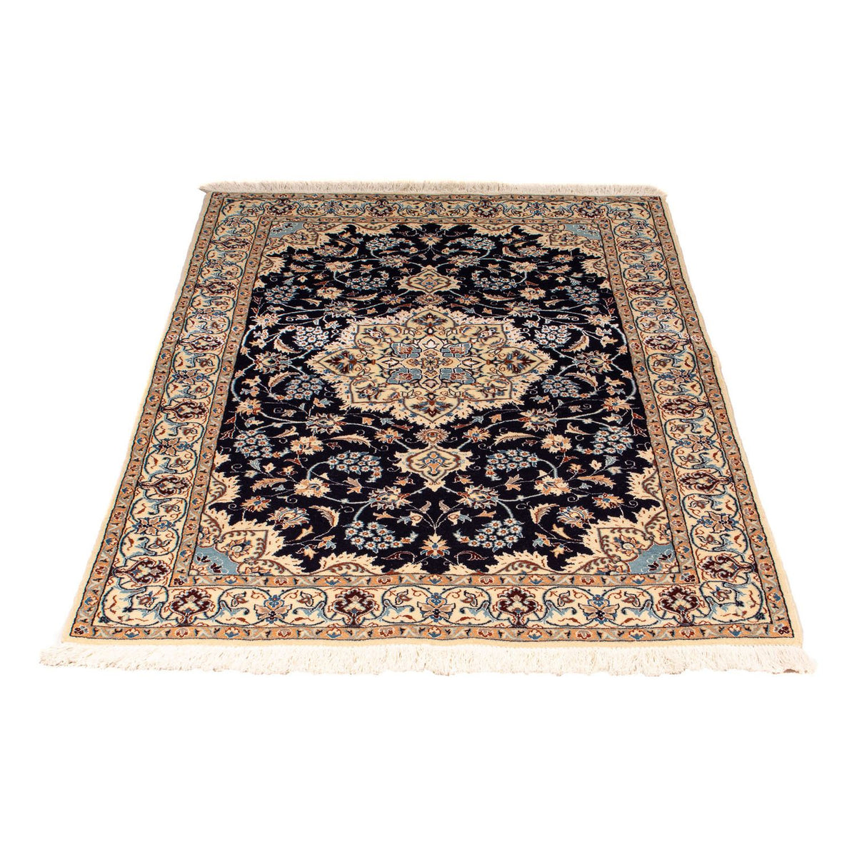 Perser Rug - Nain - Premium - 142 x 97 cm - dark blue