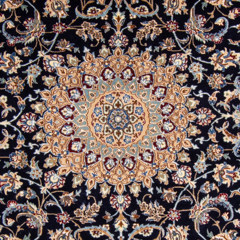 Perser Rug - Nain - Premium - 205 x 128 cm - dark blue