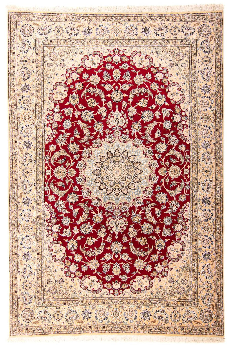 Perser Rug - Nain - Royal - 306 x 197 cm - dark red