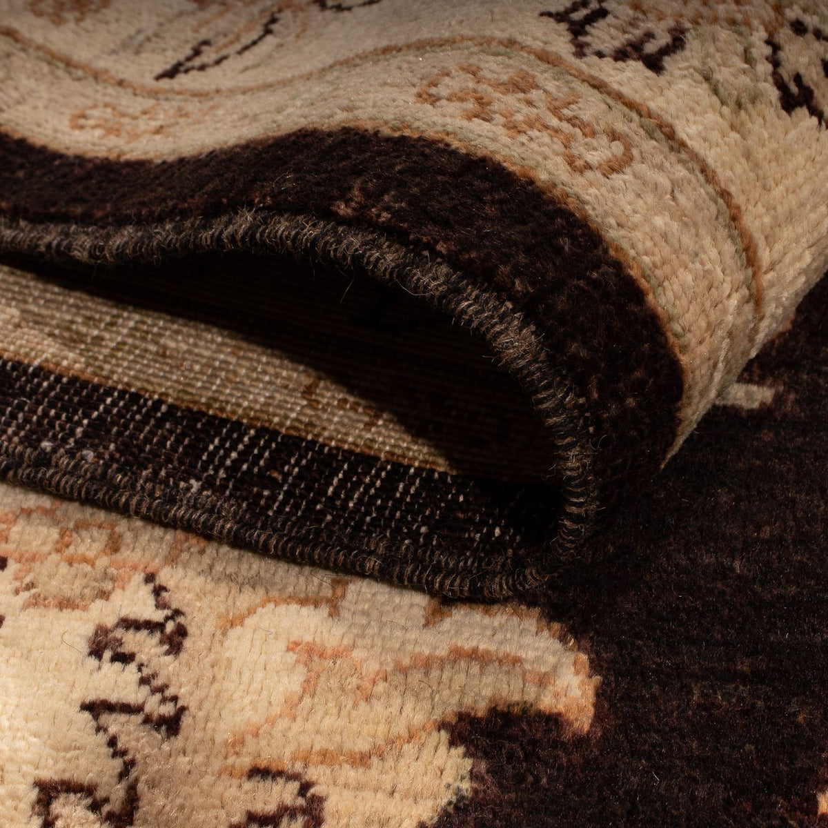 Ziegler Rug - 200 x 123 cm - dark brown