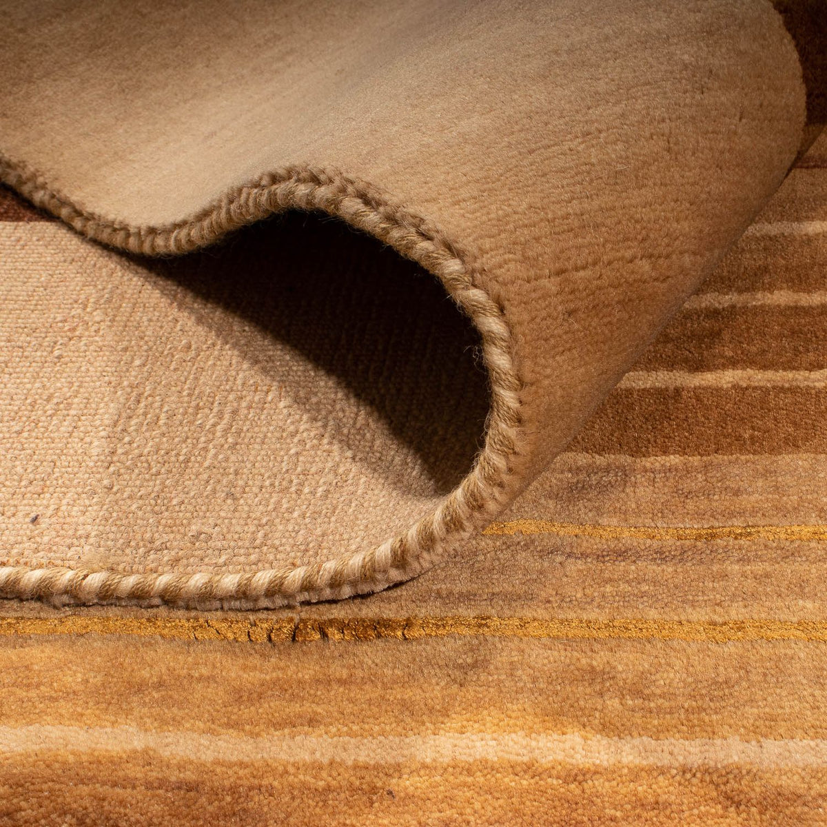 Gabbeh Rug - Softy - 169 x 121 cm - light brown