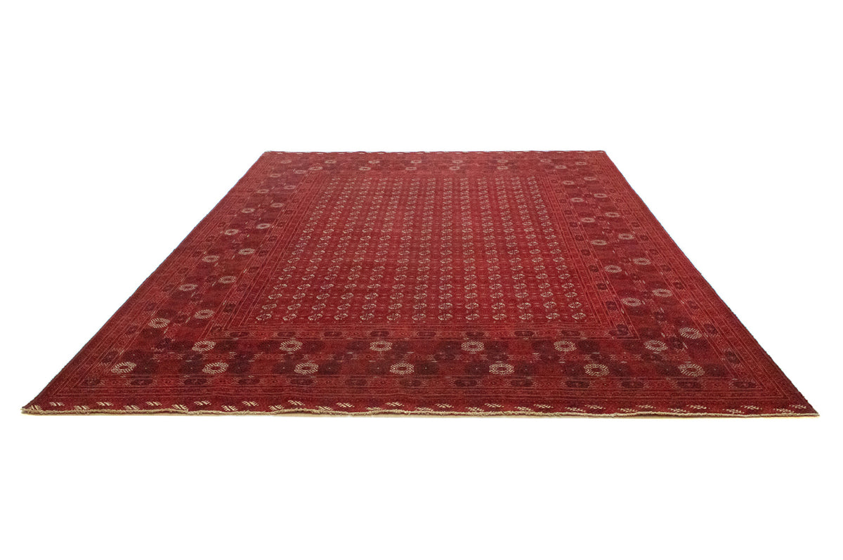 Afghan Rug - Bukhara - 390 x 292 cm - dark red