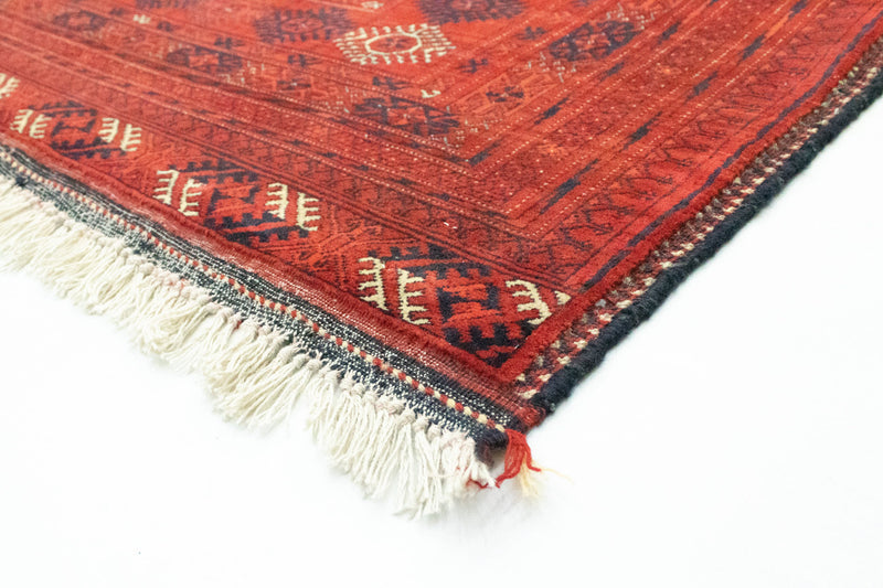 Afghan Rug - Bukhara - 342 x 243 cm - dark red