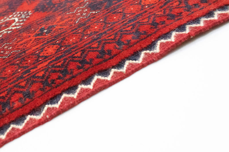 Afghan Rug - Bukhara - 301 x 195 cm - dark red