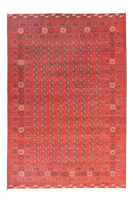 Afghan Rug - Bukhara - 293 x 196 cm - red