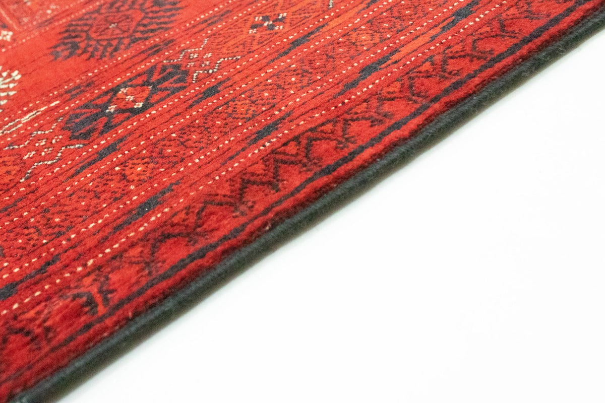 Afghan Rug - Bukhara - 293 x 203 cm - red