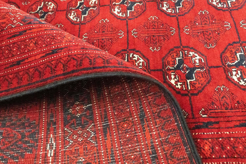Afghan Rug - Bukhara - 293 x 203 cm - red