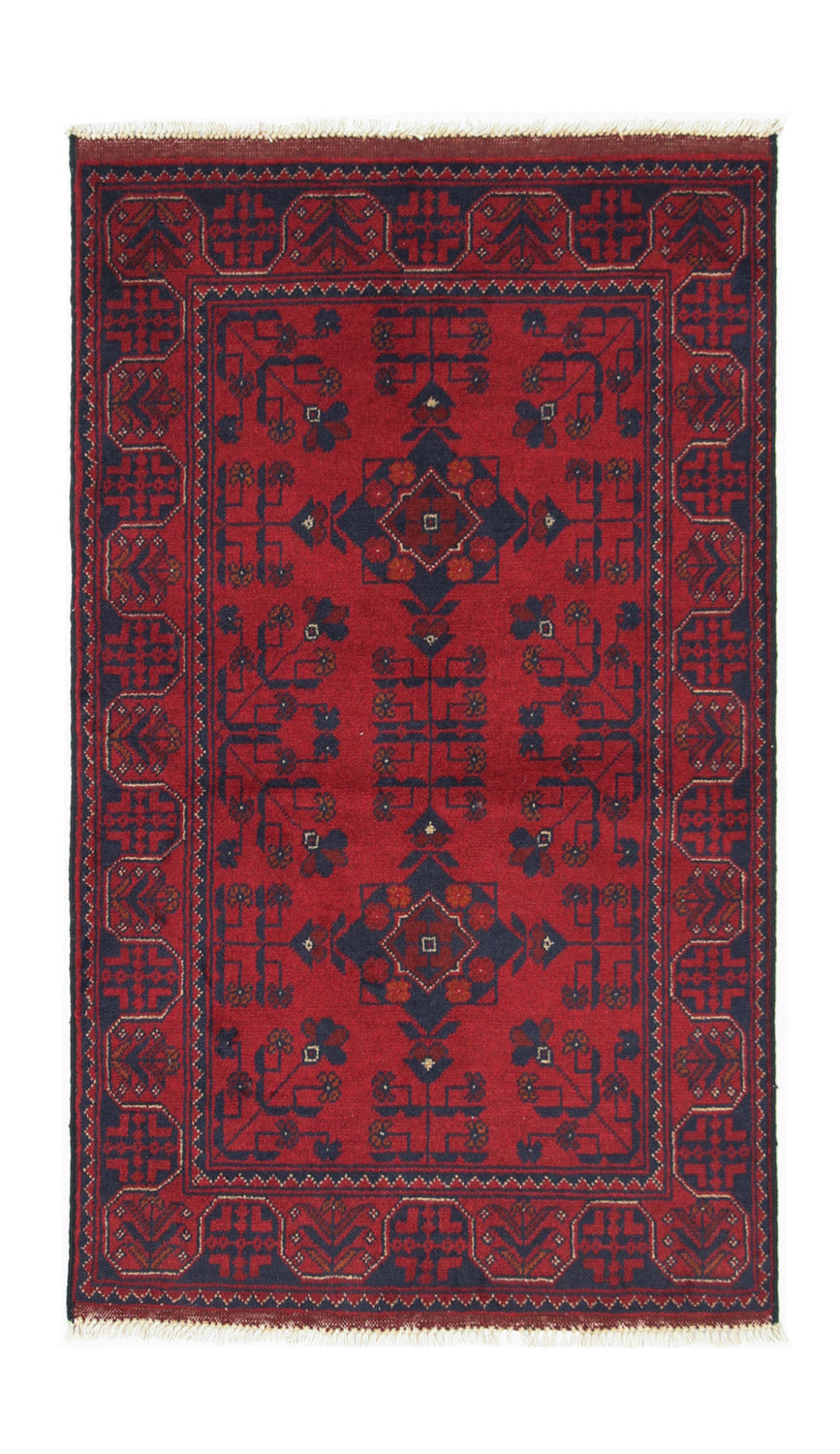 Afghan Rug - Kunduz - 120 x 77 cm - dark blue