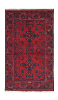 Afghan Rug - Kunduz - 120 x 77 cm - dark blue
