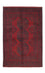 Afghan Rug - Filpa - 145 x 96 cm - red