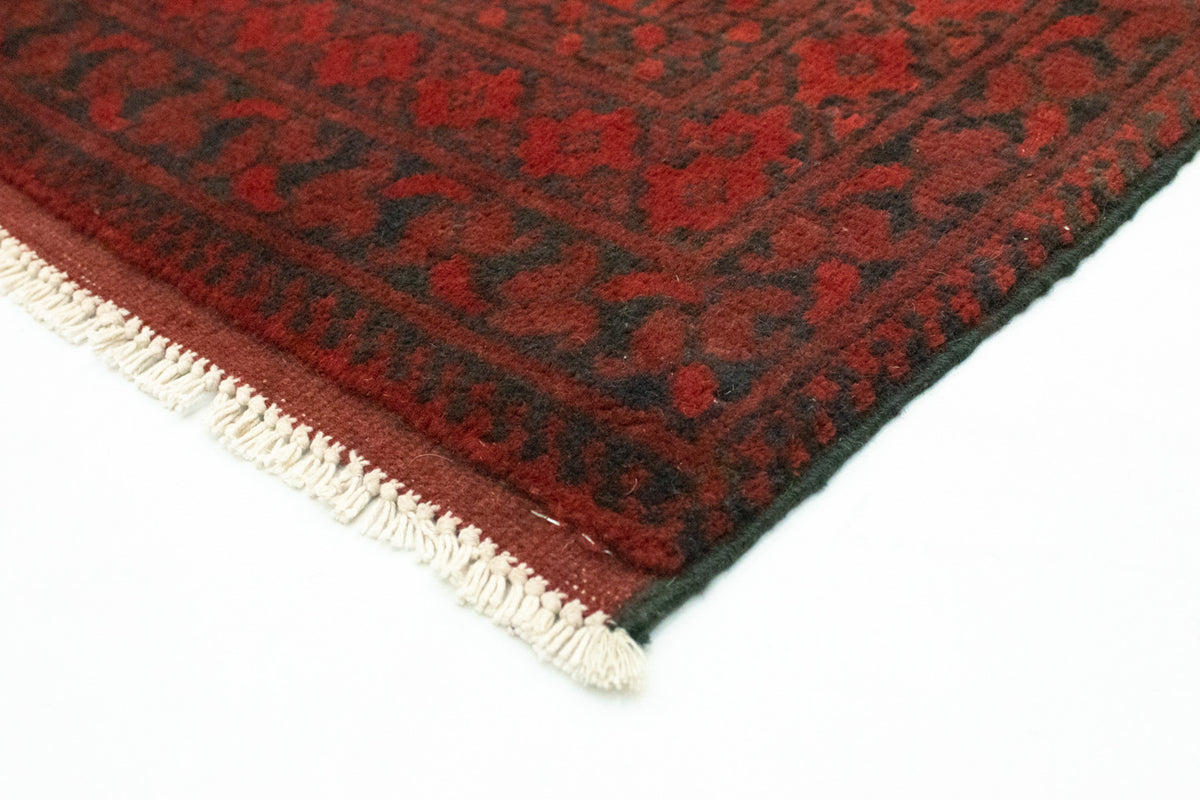 Afghan Rug - Filpa - 145 x 96 cm - red
