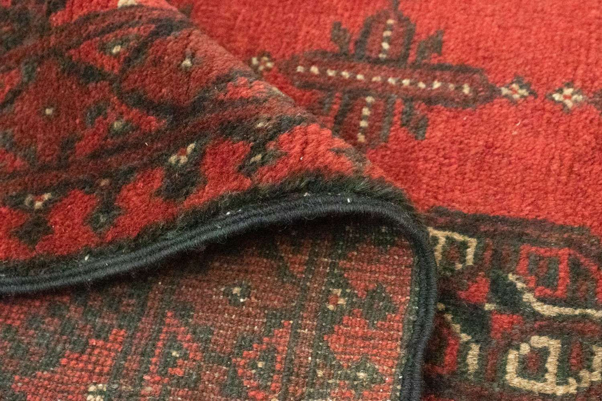 Afghan Rug - Filpa - 148 x 103 cm - red