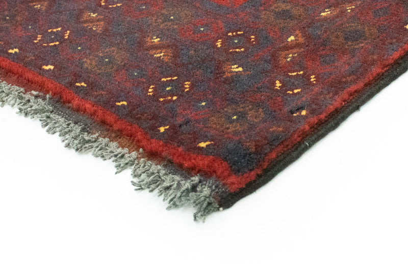 Afghan Rug - Kunduz - 125 x 78 cm - red