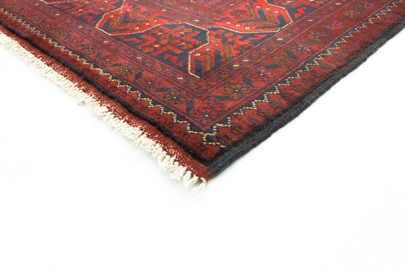 Afghan Rug - Kunduz - 195 x 155 cm - red