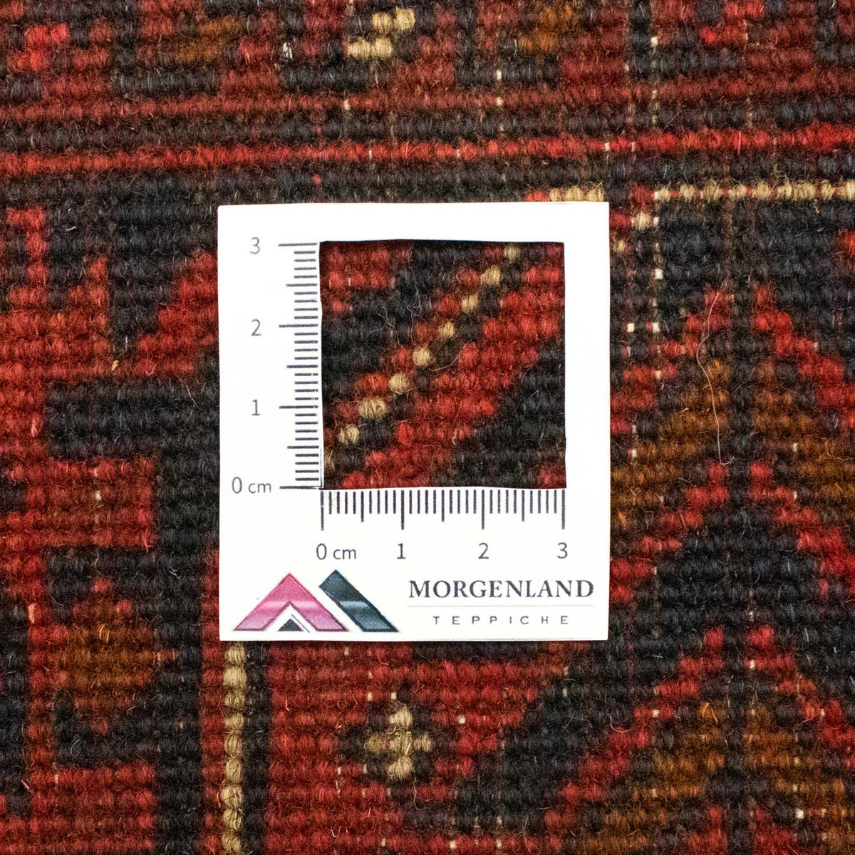 Afghan Rug - Kunduz - 195 x 155 cm - red