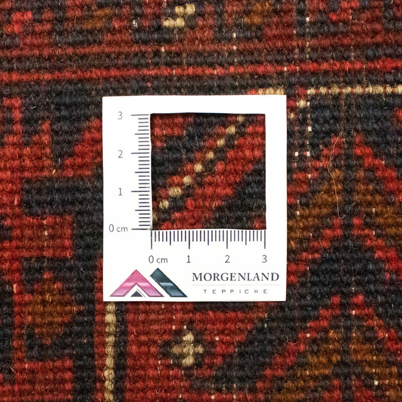 Afghan Rug - Kunduz - 195 x 155 cm - red