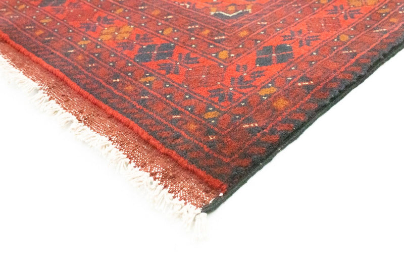 Afghan Rug - Kunduz - 142 x 103 cm - red