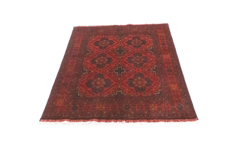 Afghan Rug - Kunduz - 142 x 103 cm - red