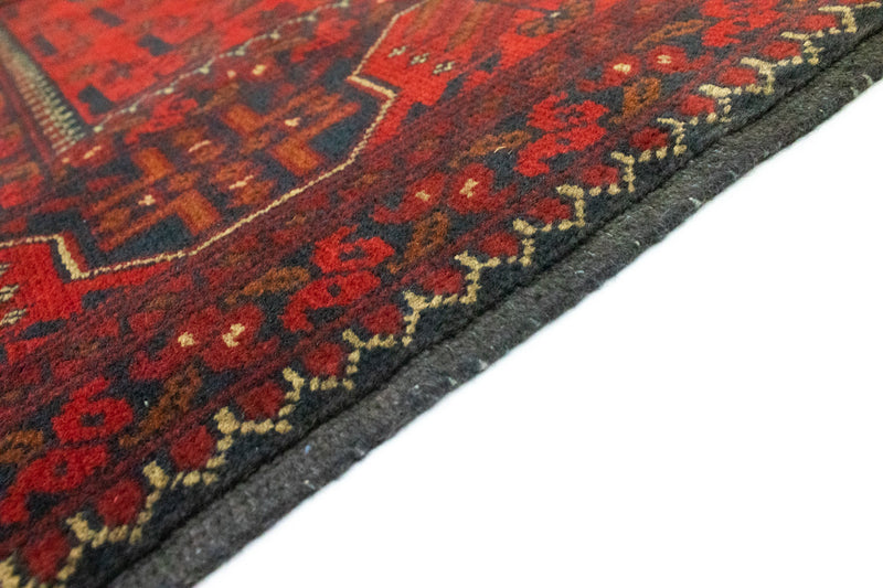Afghan Rug - Kunduz - 206 x 149 cm - red