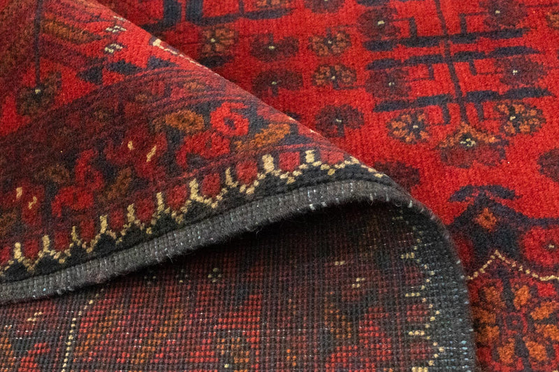 Afghan Rug - Kunduz - 206 x 149 cm - red