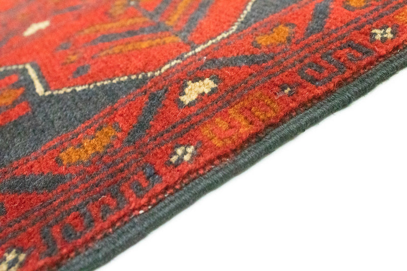 Afghan Rug - Kunduz - 154 x 100 cm - red