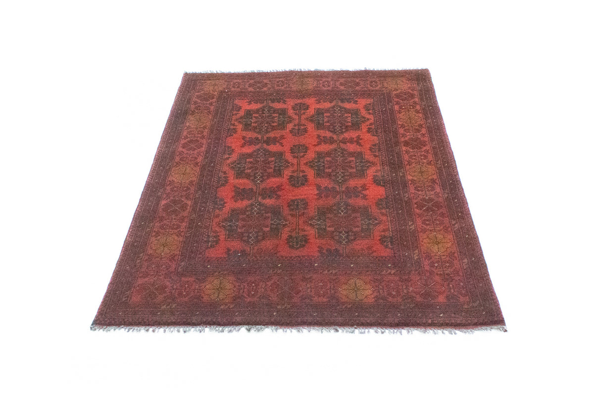 Afghan Rug - Kunduz - 145 x 98 cm - red