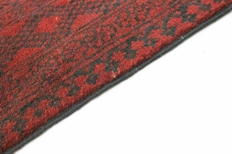Afghan Rug - Filpa - 345 x 256 cm - dark red