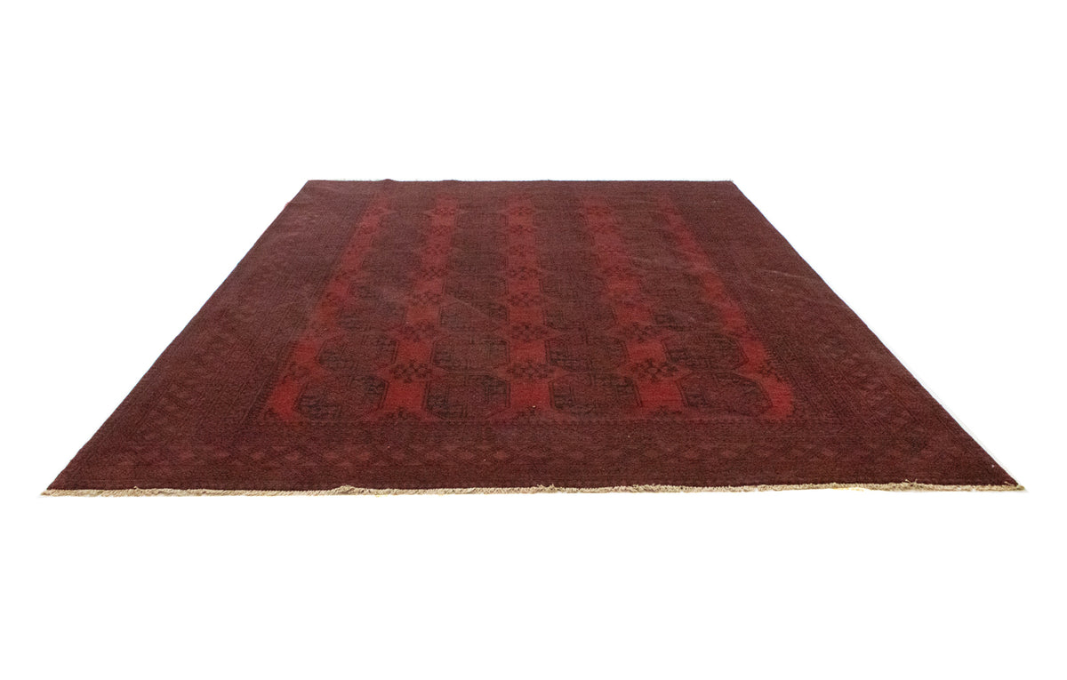 Afghan Rug - Filpa - 345 x 256 cm - dark red