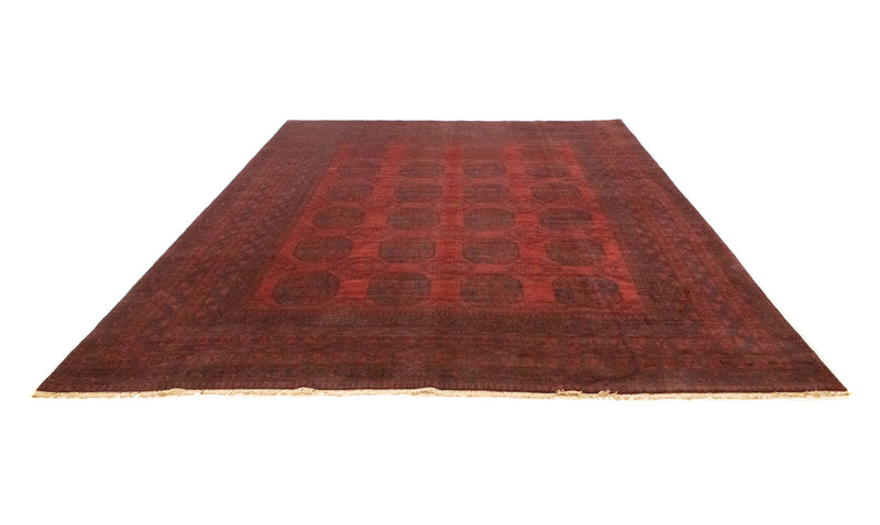 Afghan Rug - Filpa - 329 x 250 cm - dark red