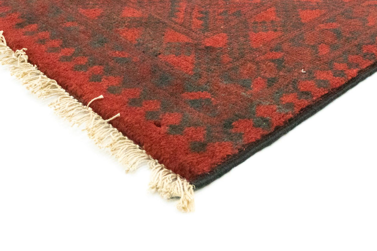 Afghan Rug - Filpa - 196 x 145 cm - red
