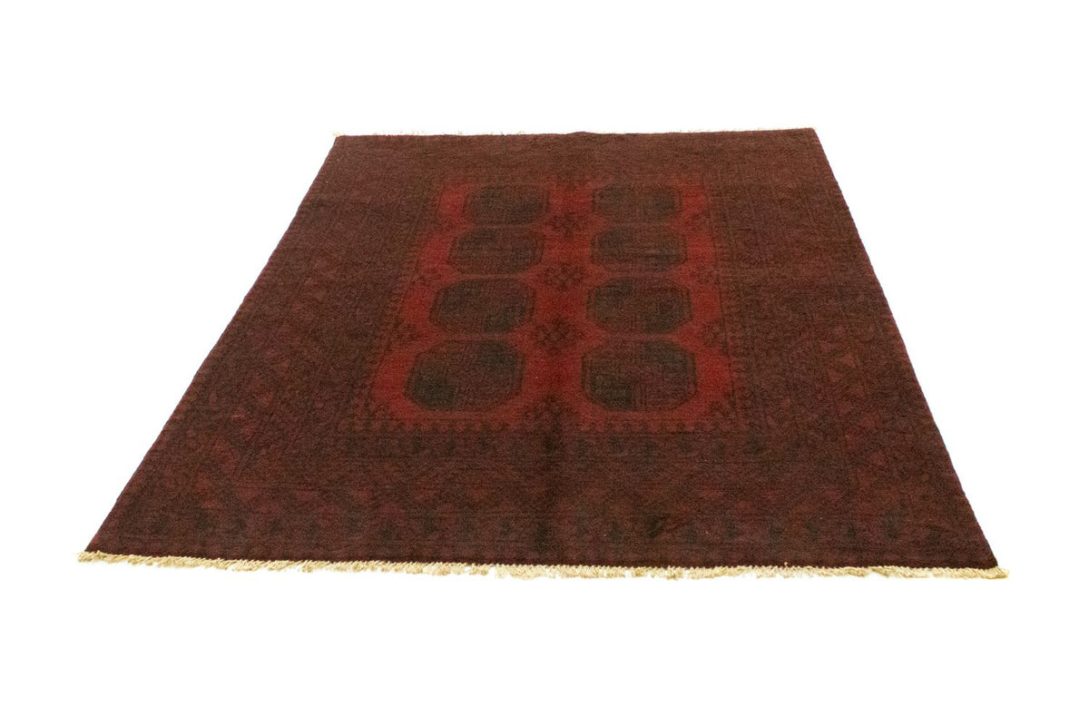 Afghan Rug - Filpa - 196 x 145 cm - red