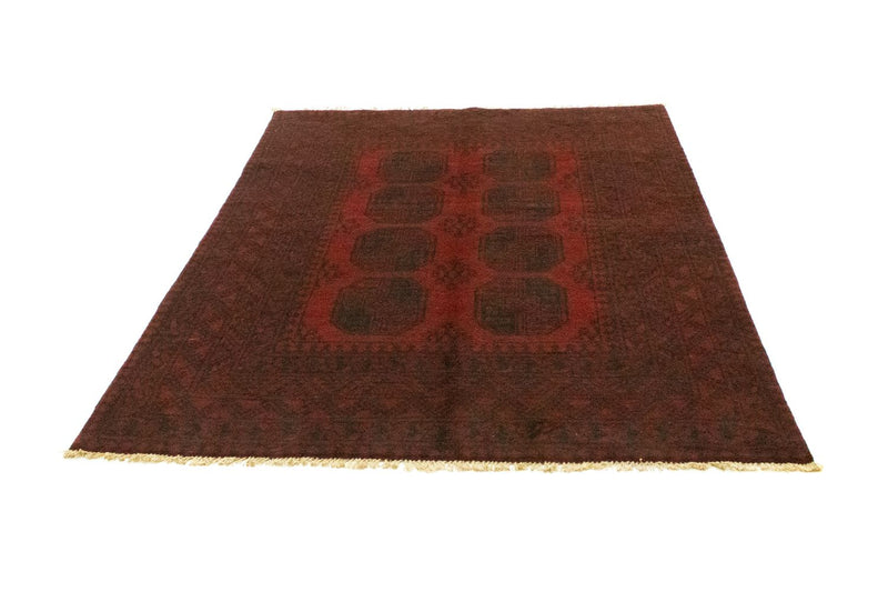 Afghan Rug - Filpa - 196 x 145 cm - red