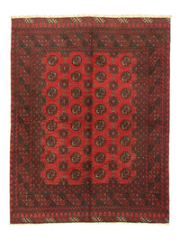 Afghan Rug - Filpa - 187 x 148 cm - red