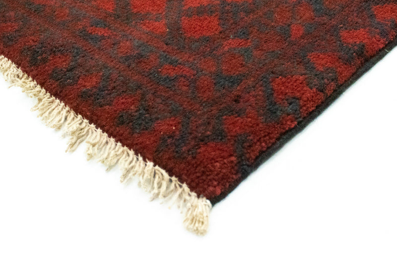 Afghan Rug - Filpa - 194 x 152 cm - red