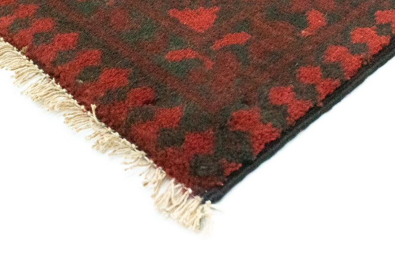 Afghan Rug - Filpa - 200 x 146 cm - red
